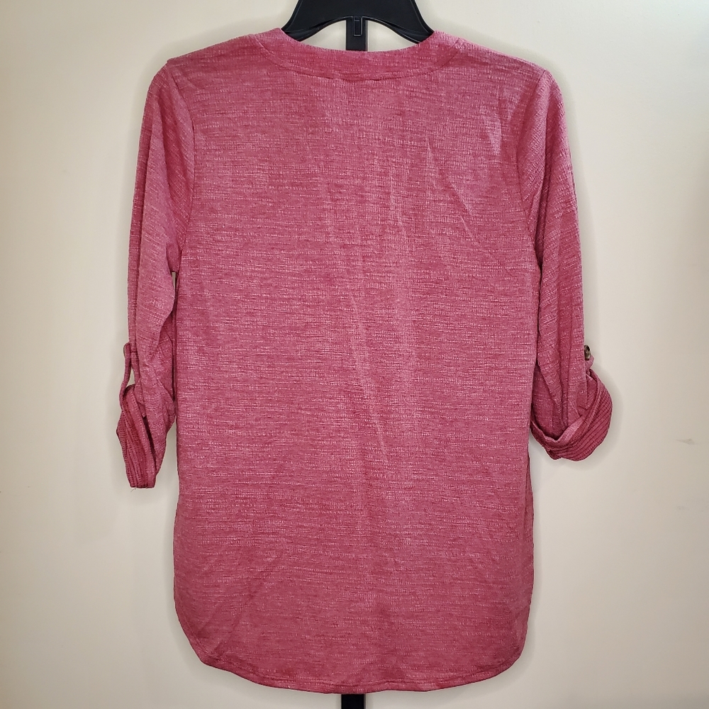 Cable & Gauge Pink Button Down Long Sleeve Large - Picture 6 of 9